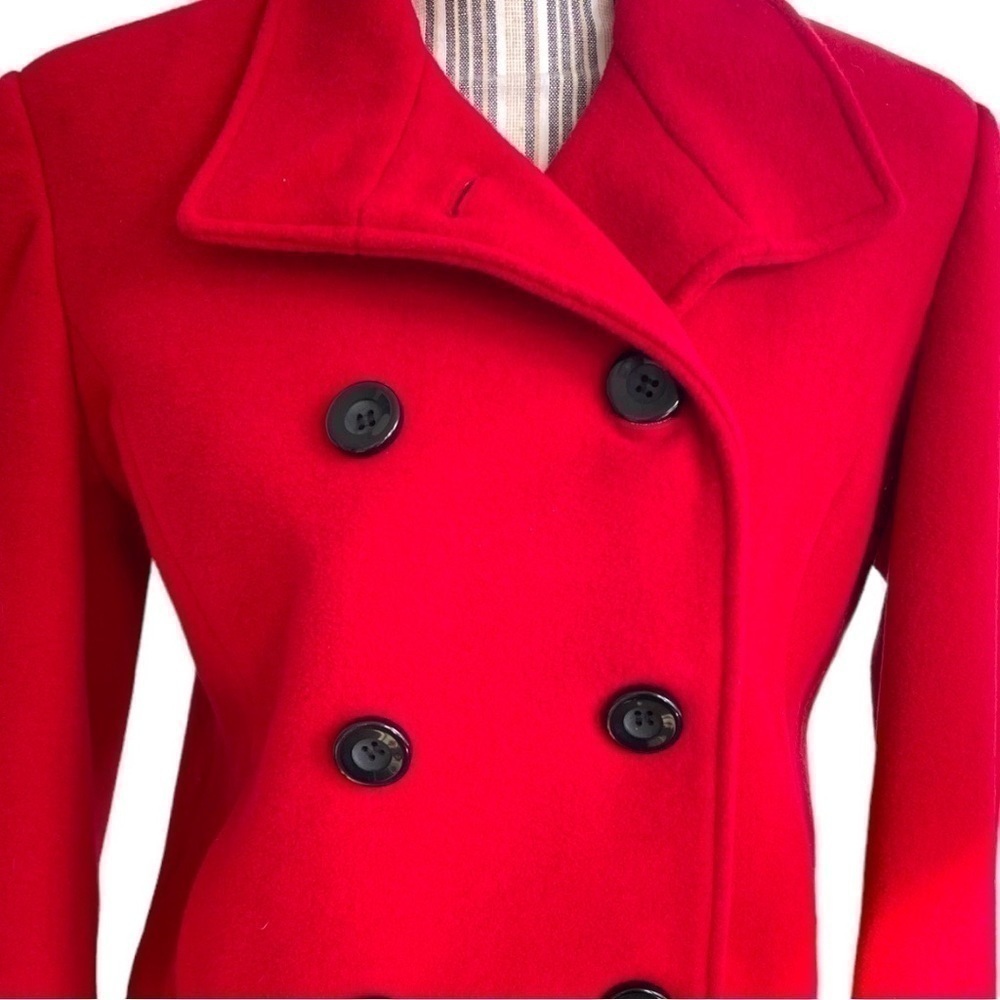 L.E.I. Winter jacket, size S/M ( no size tags-see measurements), true red color - Picture 3 of 8